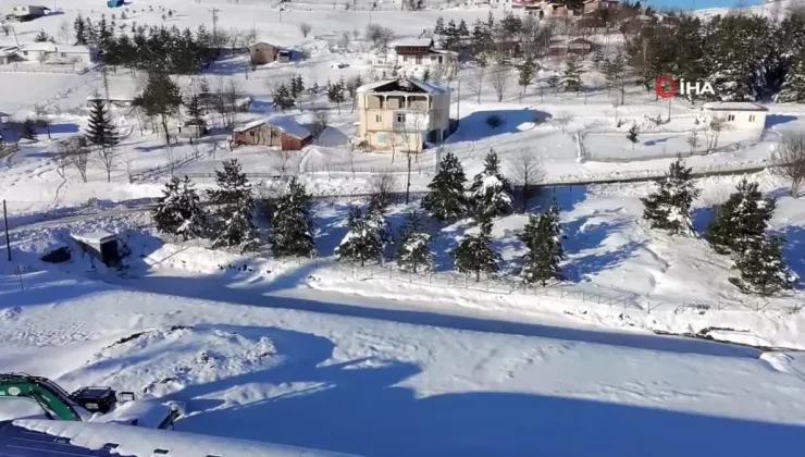 Perşembe Yaylası’nda Kışın Kar Güzelliği